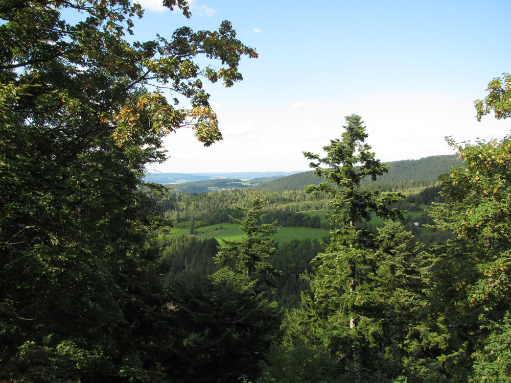 Blick über den Böhmerwald